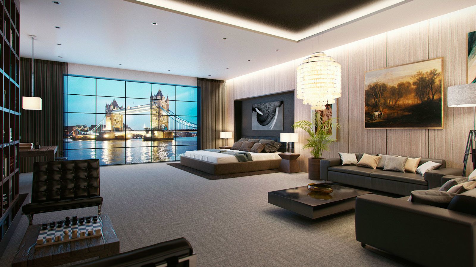 Underground living quarters converted from the Atlas E missile silo